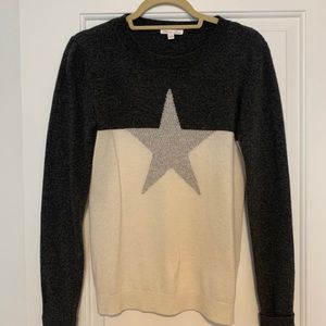 Minnie Rose Cashmere Star Sweater